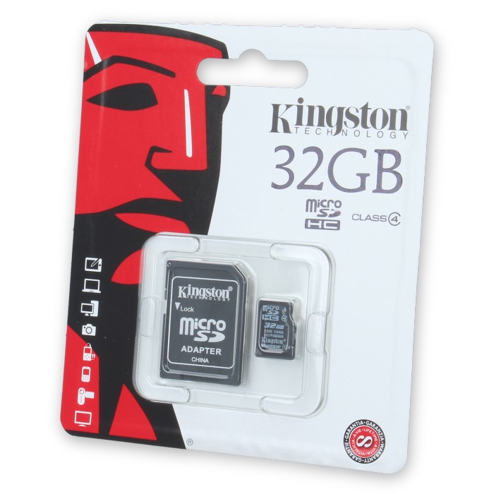 Карта памяти kingston microsdhc